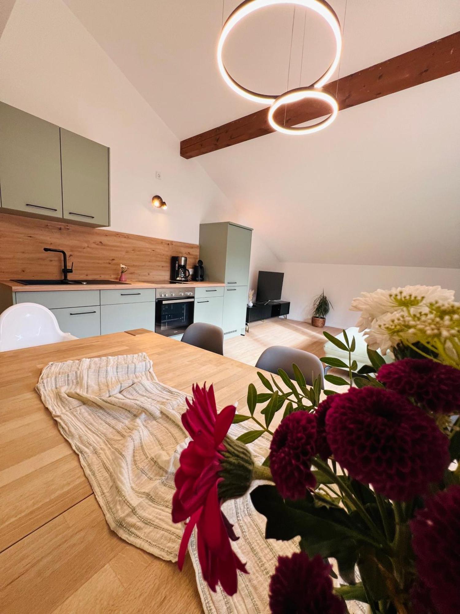 Ferienwohnung Leonie 오버라우 외부 사진
